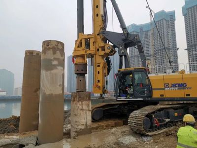 大連灣海底隧道建設(shè)新進(jìn)展 徐工XR360E旋挖鉆機(jī)批量施工彰顯工程實(shí)力